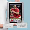 Nikola Milenkovic Signed Autograph Poster Print – Nottingham Forest F.C. – Serbia Football Memorabilia – Gift for Fans & Collectors