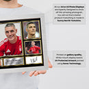 Nikola Milenkovic Limited Edition Signed Football Poster Print