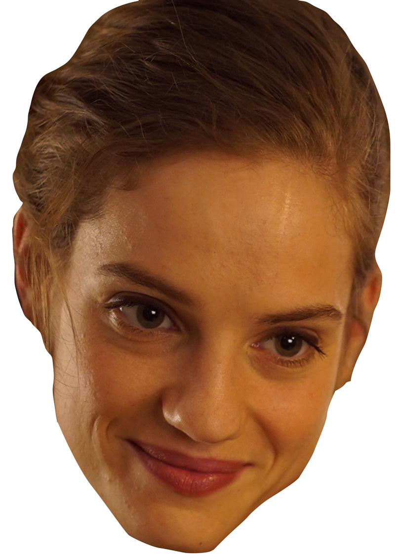 Noémie Schmidt Celebrity Face Mask Fancy Dress Cardboard Costume Mask