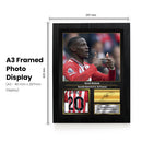 Nordi Mukiele Signed Football Memorabilia – Framed Autograph Display with Sunderland & France Tribute – Collector’s Gift