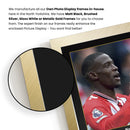 Nordi Mukiele Signed Football Memorabilia – Framed Autograph Display with Sunderland & France Tribute – Collector’s Gift