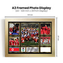 North Korea Ladies Football Teams Framed Autographed Print - Limited Edition Autograph Fan Gift – Collectible Memorabilia Merchandise