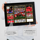 North Korea Ladies Football Teams Framed Autographed Print - Limited Edition Autograph Fan Gift – Collectible Memorabilia Merchandise