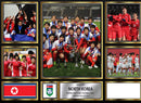 North Korea Ladies Football Teams Framed Autographed Print - Limited Edition Autograph Fan Gift – Collectible Memorabilia Merchandise