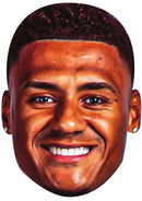 Ollie Watkins Face Mask 2026 – England Football Player Celebrity Card Face Mask – Celebrity Mask for Stag Do, Hen Night, Fancy Dress & Costume Parties – Funny Adult Card Mask