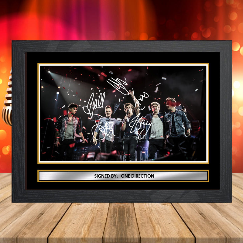 One Direction 1 – Printed Signature Music-Landscape Star Print – One Direction 1