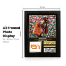 Oscar Piastri Signed Poster Print – McLaren Formula 1 Wall Art – Printed Autograph F1 Racing Memorabilia – Motorsport Fan Gift Decor