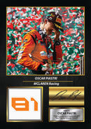 Oscar Piastri Signed Poster Print – McLaren Formula 1 Wall Art – Printed Autograph F1 Racing Memorabilia – Motorsport Fan Gift Decor