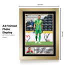 Odysseas Vlachodimos Signed Autograph Poster Print – Newcastle United F.C. – Germany/Greece Football Memorabilia – Gift for Fans & Collectors