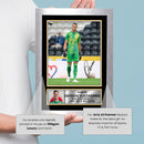 Odysseas Vlachodimos Signed Autograph Poster Print – Newcastle United F.C. – Germany/Greece Football Memorabilia – Gift for Fans & Collectors