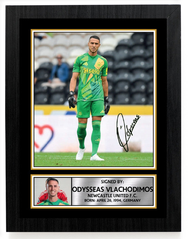 Odysseas Vlachodimos Printed Signature Poster Print
