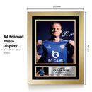 Oliver Skipp Signed Autograph Poster Print – Leicester City F.C. – England Football Memorabilia – Gift for Fans & Collectors