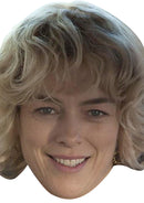 Olivia Williams Celebrity Face Mask Fancy Dress Cardboard Costume Mask