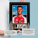 Ollie Watkins Signed Autographed Portrait Poster Print – England & Aston Villa F.C. Striker – Football Memorabilia Wall Art for Fans & Collectors – Premier League Star