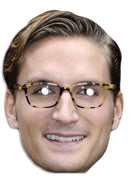 Ollie Proudlock Celebrity Face Mask Fancy Dress Cardboard Costume Mask