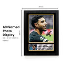 Omar Marmoush Signed Autographed Portrait Poster Print – Egypt & Club Football Forward – Football Memorabilia Wall Art for Fans & Collectors