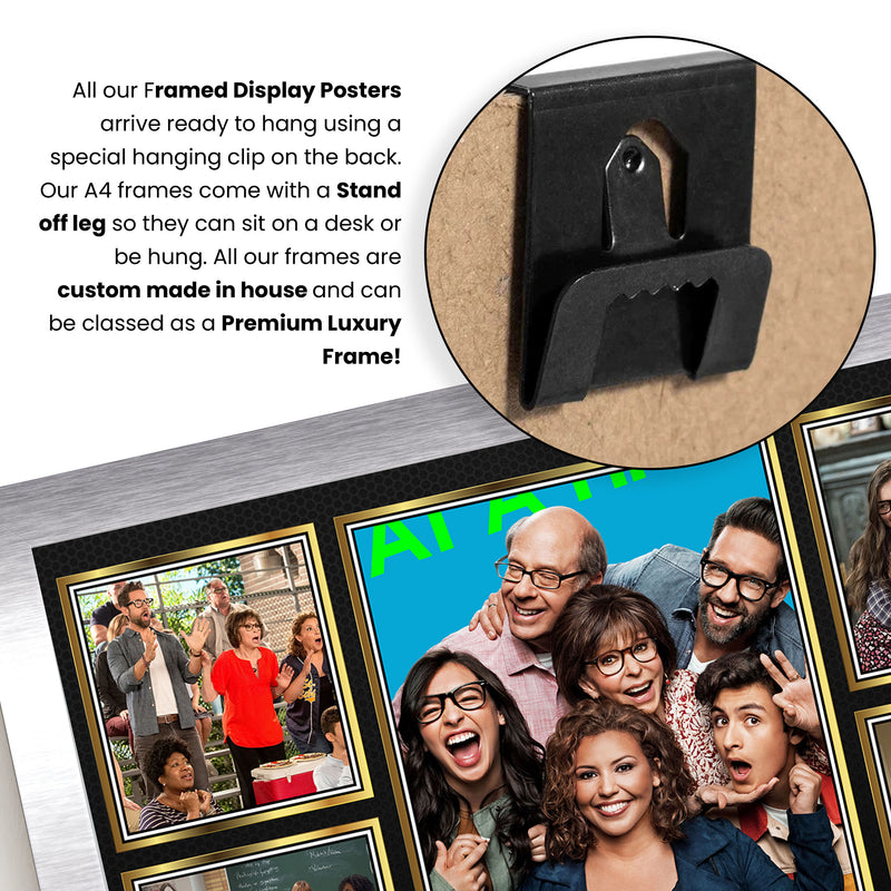 One Day at a Time Netflix Shows Framed Autographed Print - Limited Edition Autograph Fan Gift – Collectible Memorabilia Merchandise