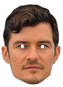 Orlando Bloom LF Celebrity Face Mask Fancy Dress Cardboard Costume Mask