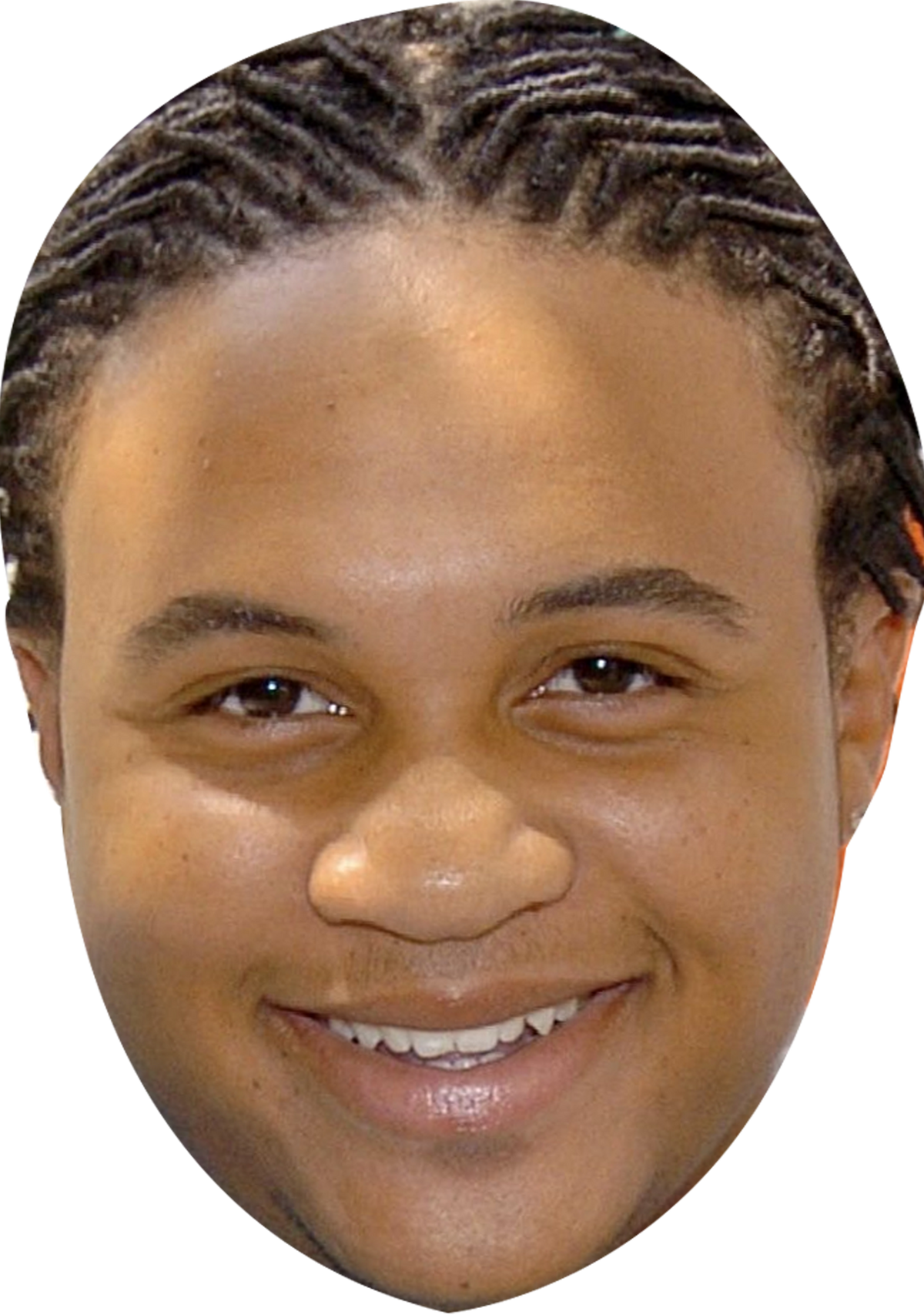 Orlando Brown Face Mask – Fancy Dress Cardboard Costume Mask – Orlando Brown Face Mask