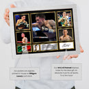 Oscar Valdez top boxer Autographed Print Landscape