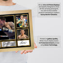 Oscar Valdez top boxer Autographed Print Landscape