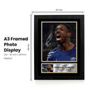 Ousmane Dembélé Signed Autograph Poster Print – France & PSG Star – Gift for Football Fans & Collectors
