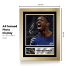 Ousmane Dembélé Signed Autograph Poster Print – France & PSG Star – Gift for Football Fans & Collectors