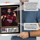 Pablo Felipe Printed Autograph Poster – Brazil & West Ham United Football Star Wall Art – Soccer Player Memorabilia Poster Print