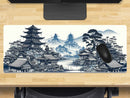 Extra Large Gaming Mouse Mat (800mm x 300mm) - Pagoda 3