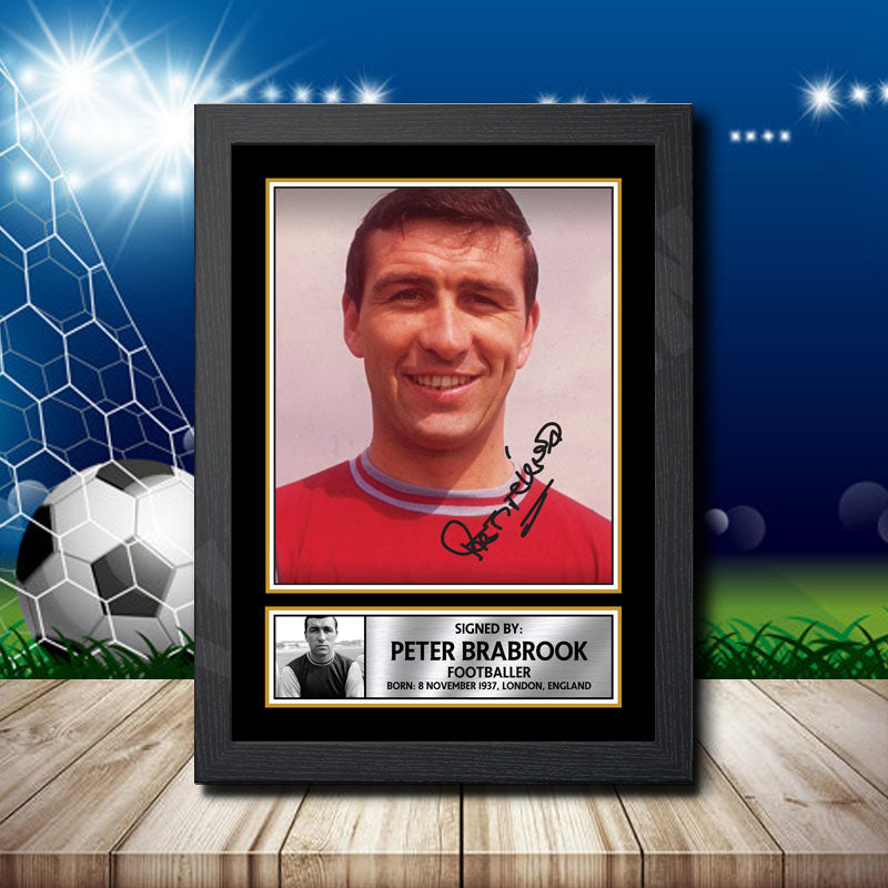 Peter Brabrook 1 Printed Signature Footballers Star Poster Print Framed Wall Art Gift – Peter Brabrook 1 Printed Signature Footballers Star Poster Print