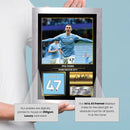 Phil Foden Manchester City Signed Poster Print – Football Wall Art – Printed Autograph Soccer Memorabilia – Man City Fan Gift Decor
