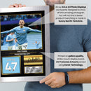 Phil Foden Manchester City Signed Poster Print – Football Wall Art – Printed Autograph Soccer Memorabilia – Man City Fan Gift Decor