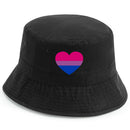 Pride Bucket Hat LGBTQ+ - Gay Lesbian Transgender Asexual Bisexual Pride Bucket Hat