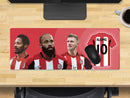Personalised Brentford Extra Large Mouse Mat (800mm x 300mm) - PINNOCK, MEE, MBUEMO
