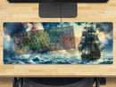Extra Large Gaming Mouse Mat (800mm x 300mm) - Pirate 1