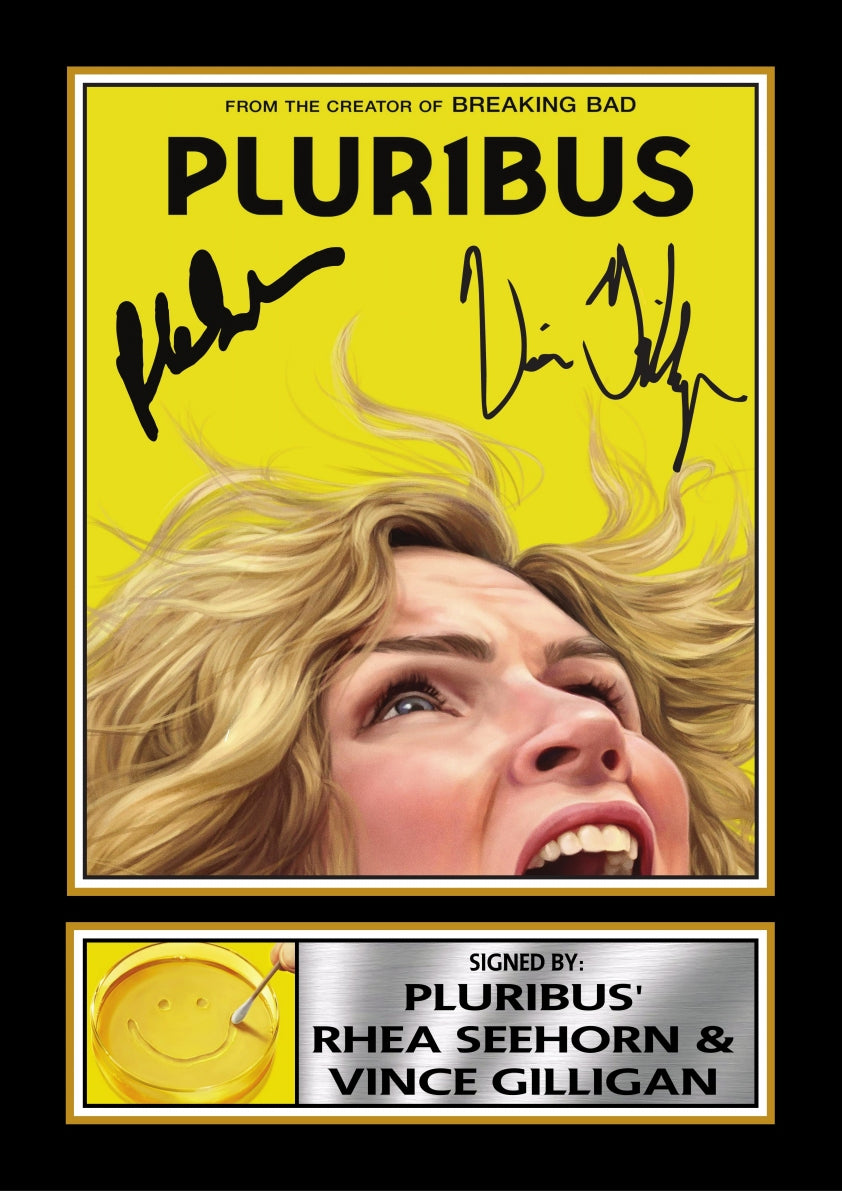 Pluribus TV Series Printed Signature Print – pluribus printed signature poster