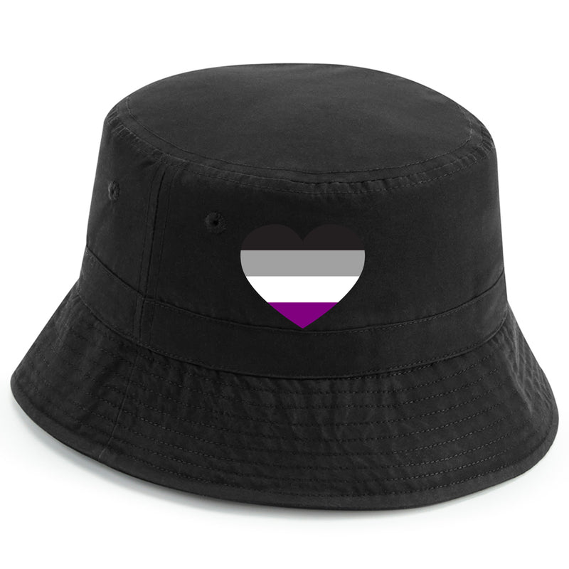 Pride Bucket Hat LGBTQ+ - Gay Lesbian Transgender Asexual Bisexual Pride Bucket Hat