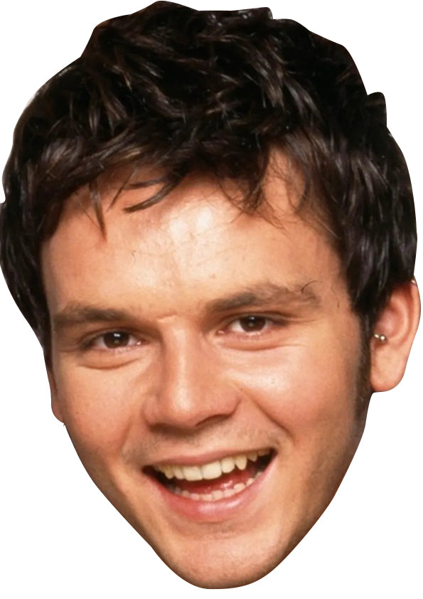 Paul Cattermole - S Club 7 Celebrity Face Mask Fancy Dress Cardboard Costume Mask