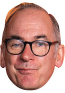 Paul Ritter Celebrity Face Mask Fancy Dress Cardboard Costume Mask