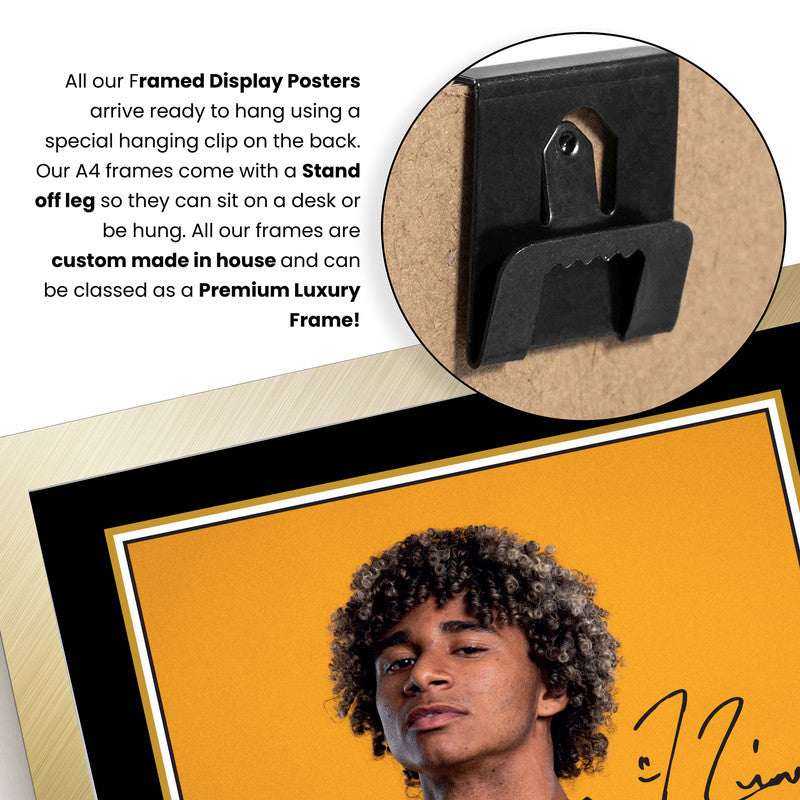 Pedro Lima Signed Autographed Poster Print – Wolverhampton Wanderers F.C. Memorabilia – Gift for Fans & Collectors