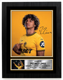 Pedro Lima Signed Autographed Poster Print – Wolverhampton Wanderers F.C. Memorabilia – Gift for Fans & Collectors