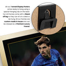 Pedro Neto Printed Signed Poster – Wolves & Portugal Midfielder Tribute Wall Art with Jersey & Bio Plaque – Premier League Football Memorabilia for Fans & Collectors