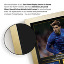 Pedro Neto Printed Signed Poster – Wolves & Portugal Midfielder Tribute Wall Art with Jersey & Bio Plaque – Premier League Football Memorabilia for Fans & Collectors