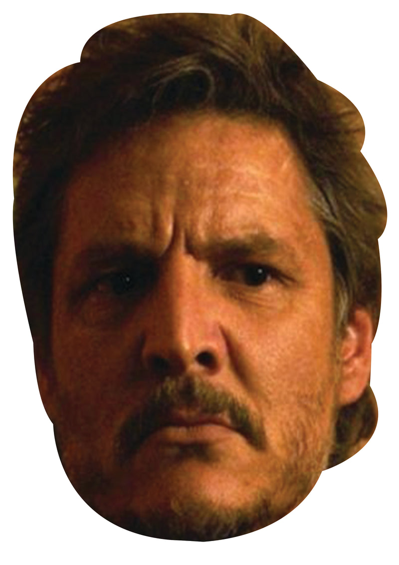 Pedro Pascal - The Last Of Us Celebrity Face Mask Fancy Dress Cardboard Costume Mask