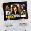 Penélope Cruz Actors Framed Autographed Print - Limited Edition Autograph Fan Gift – Collectible Memorabilia Merchandise