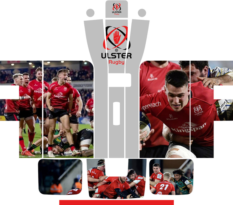 Perfect Draft Magnetic Skin Maxi Magnet - Ulster Rugby