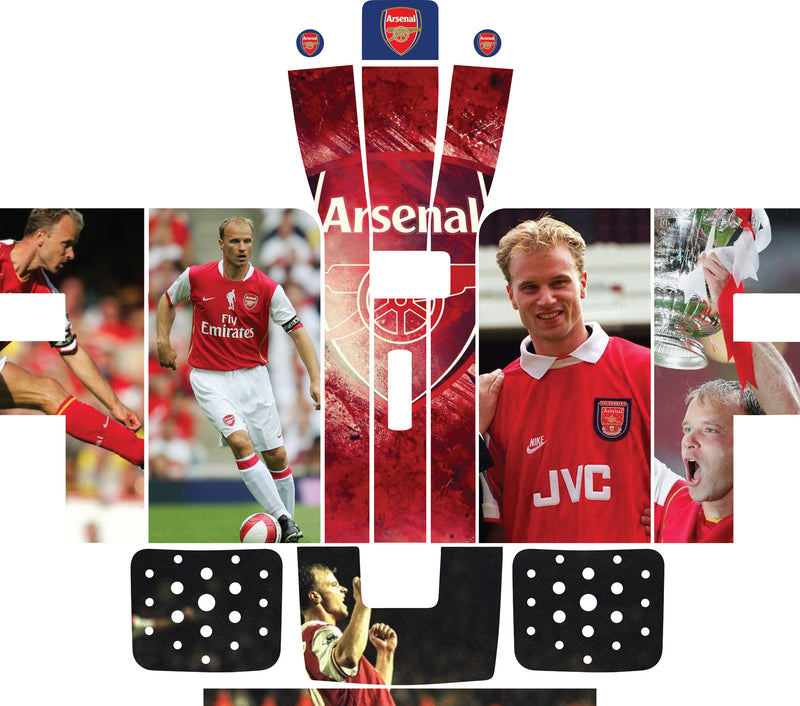 Perfect Draft Maxi Skin - Arsenal FC Bergkamp - Sticker - Vinyl Sticker