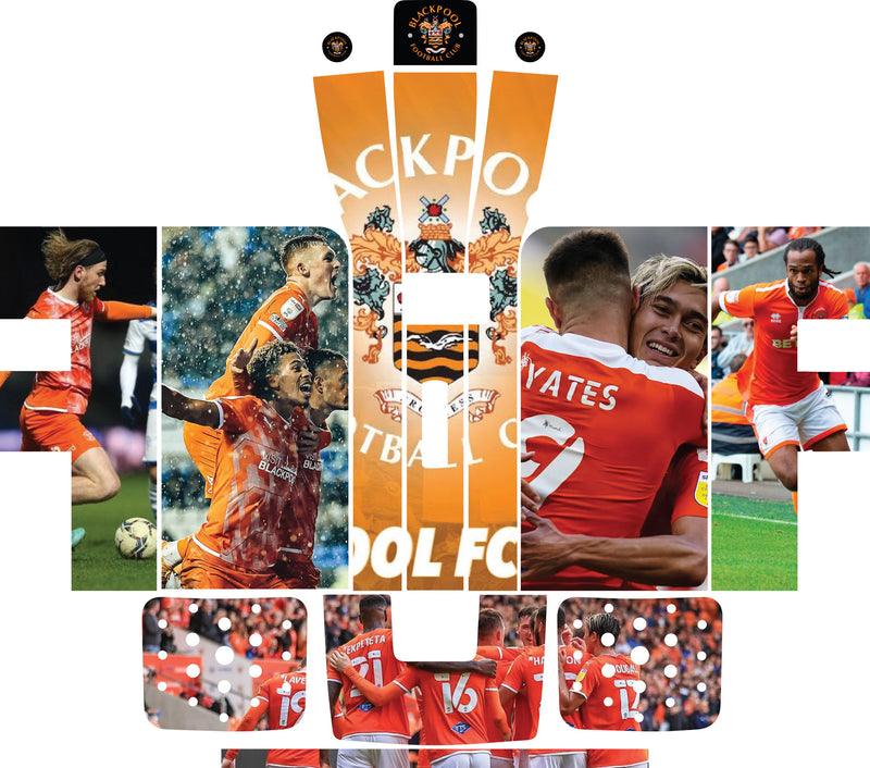 Perfect Draft Magnetic Skin Maxi Magnet - Blackpool FC