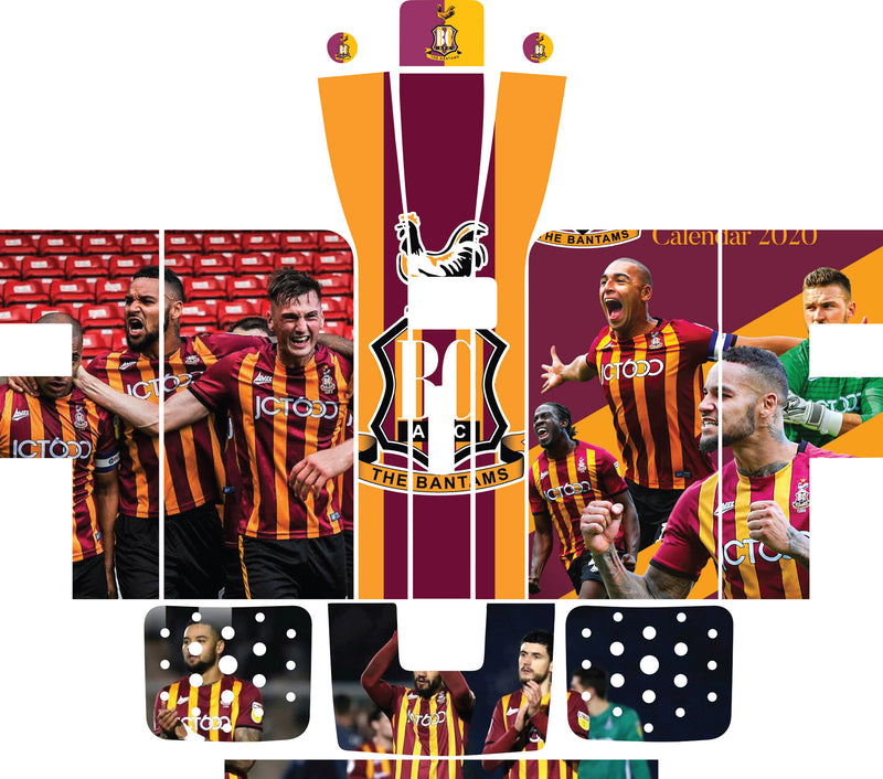 Perfect Draft Magnetic Skin Maxi Magnet - Bradford City FC