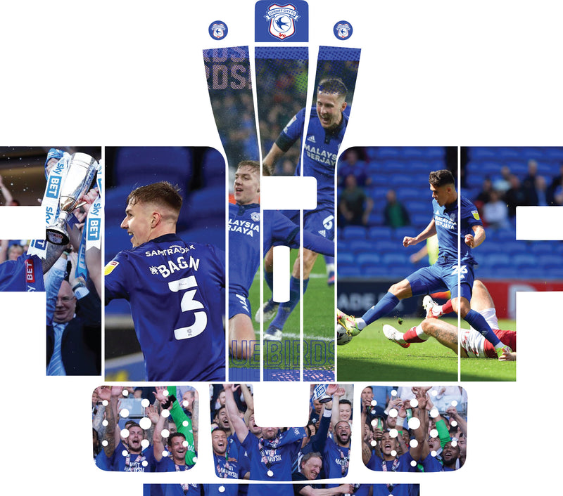 Perfect Draft Maxi Skin - Cardiff City - Vinyl Sticker